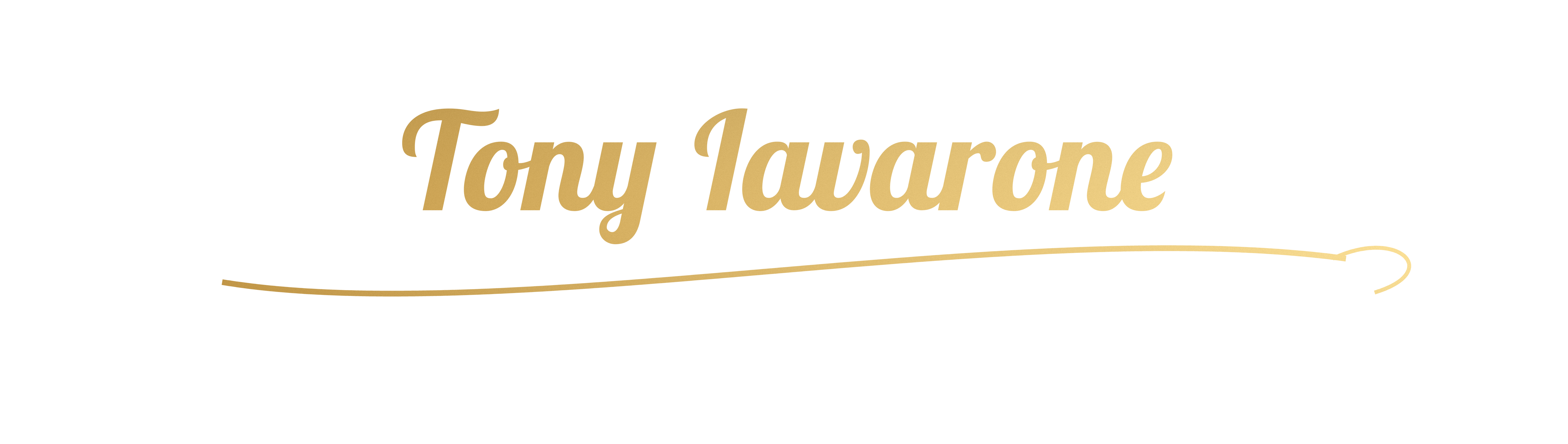 Tony Iavarone signature wordmark