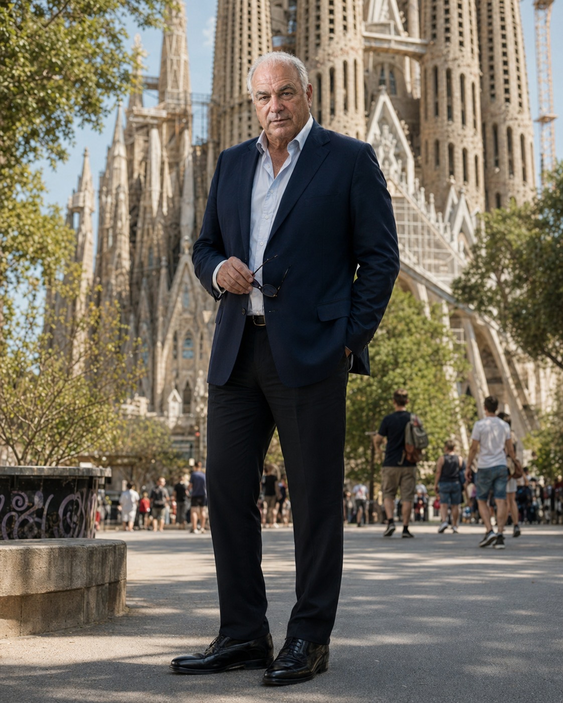 Tony Iavarone travelling in Barcelona, Spain
