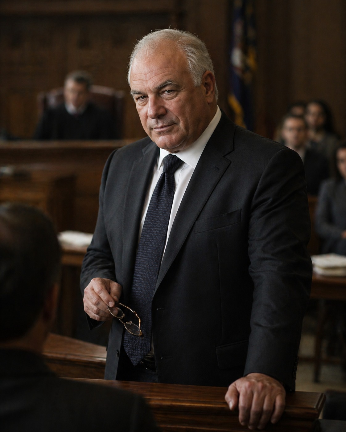 Tony Iavarone in a courtroom setting as a Hamilton criminal lawyer